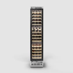 18 Inch Built-In Panel Ready Triple Zone Wine Cellar Column  - Dolomite 18" Built-In / Panel Ready Wine Cellar Column view