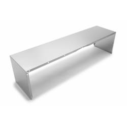48 Inch Full-Width Duct Cover in Stainless Steel - Full Width Duct Cover - 48" Stainless Steel view