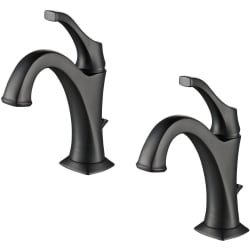 Single Handle Basin Bathroom Faucet - Front view