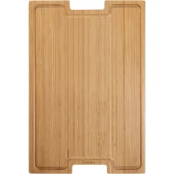Solid Bamboo Cutting Board  - Solid Bamboo Cutting Board with Built-In Grooves view