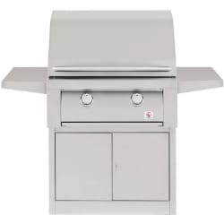 30 Inch Builder Series 2 Burner Gas Grill On Pedestal - Summerset 30-Inch Builder Series Gas Grill view