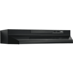 36 Inch Under Cabinet Range Hood - Broan® 36-Inch Convertible Under-Cabinet Range Hood, 160 CFM, Black view