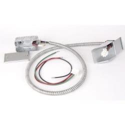 208/230 Volt Hard Wire Molex Quick Connect Kit - Flexible Steel Conduit, J-Box & Wires - Quick Connect Hardwire Kit for 230V/208V Units view