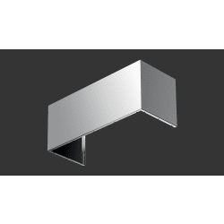 12" High Chimney Cover for Model F6PH30S1 - 12" High Chimney Cover for 30-inch Professional Hood view