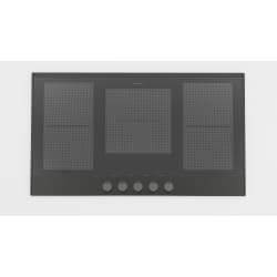 36 Inch Induction Cooktop  - Enova 700 Series 36-Inch Black Anodized Cooktop view