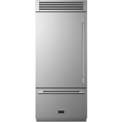 36 Inch Built-In Bottom Freezer Refrigerator - 36 Inch Built-In Bottom Freezer Refrigerator in Front View view