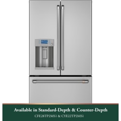 36 Inch Counter Depth French Door Smart Refrigerator  - 22.1 Cu. Ft. Smart Counter-Depth French-Door Refrigerator with Hot Water Dispenser view