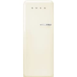 24 Inch Top Freezer Refrigerator  - Freestanding Refrigerator - Left Hinge - Cream view