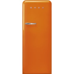 24 Inch Top Freezer Refrigerator  - Freestanding Refrigerator - Right Hinge - Orange view