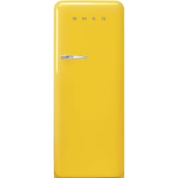 24 Inch Top Freezer Refrigerator - Freestanding Refrigerator - Right Hinge - Yellow view