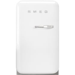 16 Inch Freestanding Compact Refrigerator - 50's Style Refrigerator, White, Energy Efficiency Class A+++ view