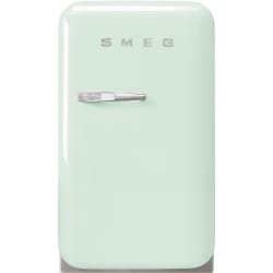 16 Inch Freestanding Compact Refrigerator  - 50's Style Refrigerator, Pastel Green, Energy Efficiency Class A+++ view