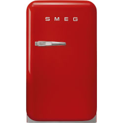 16 Inch Freestanding Compact Refrigerator - 50's Style Refrigerator, Red, Energy efficiency class A+++ view