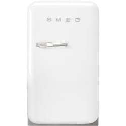 16 Inch Freestanding Compact Refrigerator - 50's Style Refrigerator, White, Energy Efficiency Class A+++ view