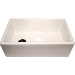 30 Inch Undermount Farmhouse Apron Sink - Bisque Main View view