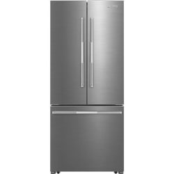 30 Inch Freestanding French Door Refrigerator  - 30 Inch Freestanding French Door Refrigerator in Front View view