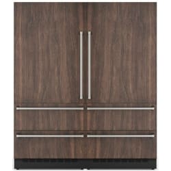 Side-by-Side Column Set with 36 Inch Refrigerator Panel Ready - Refrigerator Set view