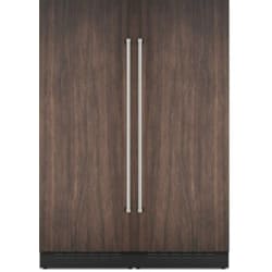 Side-by-Side Column Set with 30 Inch Refrigerator and 30 Inch Freezer Panel Ready - Refrigerator Set view