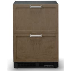 24 Inch Panel Ready Undercounter Refrigerator Drawers  - 24 inch Custom Panel Refrigerated Drawers view