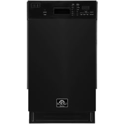 18 Inch Full Console Built-In Dishwasher  - Polo 18 Inch Full Console Built-In Dishwasher in Front View view