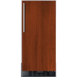 15 Inch Undercounter All Refrigerator, Adjustable Glass Shelves, Door Storage, LED Lighting, Digital Thermostat, Factory Installed Lock and 3.0 cu. ft. Capacity: Panel Ready - Panel Ready view
