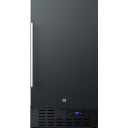 18 Inch Undercounter Refrigerator - 18" Undercounter Refrigerator with Black Door view