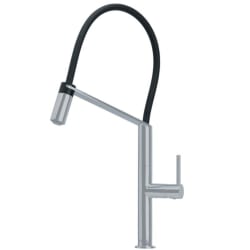 Chillout Single Hole Semi-Pro Kitchen Faucet - Satin Nickel Main View view