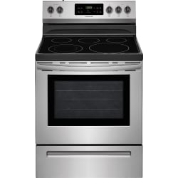 30 Inch Electric Range - Stainless Steel Front View view