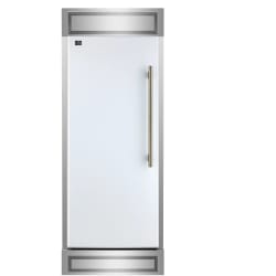 28 Inch Built-In Convertible Refrigerator/Freezer  - Maderno 28-Inch Built-In Convertible Refrigerator in White view
