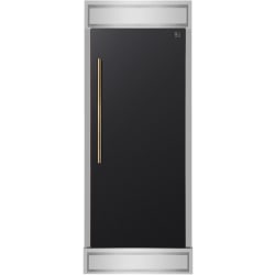 28 Inch Built-In Convertible Refrigerator/Freezer  - Maderno 28-Inch Built-In Convertible Refrigerator in Black view