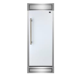 28 Inch Built-In Convertible Refrigerator/Freezer  - Maderno 28-Inch Built-In Convertible Refrigerator in White view