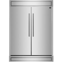 60 Inch Built-In Side by Side Convertible Refrigerator/Freezer  - Maderno 60 Inch Built-In Side by Side Convertible Refrigerator/Freezer in Front View view