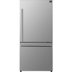 31 Inch Freestanding Bottom Freezer Refrigerator  - 31 Inch Freestanding Bottom Freezer Refrigerator in Front View view