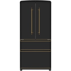 Forno FFFFD179133BLK 33 Inch Freestanding 4-Door French Door