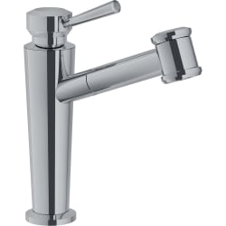 Single Hole Pull-Out Kitchen Faucet - Polished Nickel Main View view