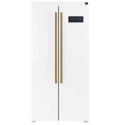 33 Inch Freestanding Side by Side Refrigerator  - 33 Inch Freestanding Side by Side Refrigerator in Front View view