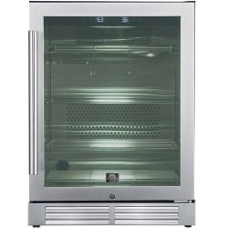 24 Inch Built-In Under Counter Dry Aging Cabinet  - Asciutto 24 Inch Built-In Under Counter Dry Aging Cabinet in Front View view