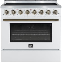 36 Inch Freestanding Electric Range  - 36 Inch White Freestanding Electric Range view