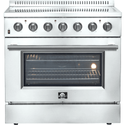 Freestanding Electric Range  - 36 Inch Freestanding Electric Range in Front View view