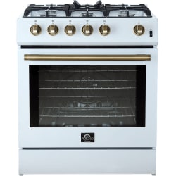 30 Inch Slide-In Gas Range  - Leonardo 30 Inch Slide-In Gas Range in Front View view