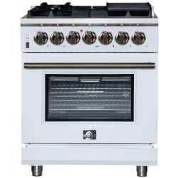 30 Inch Freestanding Dual Fuel Range  - Forno Massimo 30-Inch Freestanding Dual Fuel Range view