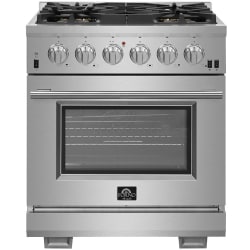 Freestanding Dual Fuel Range - 30 Inch Pro-Style Capriasca Dual Fuel Range view