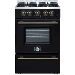 24 Inch Freestanding Gas Range  - Breno 24" 2.3 cu. ft. Freestanding Gas Range view