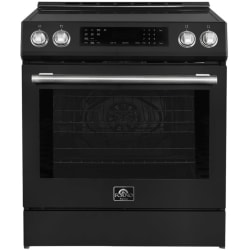 DONATELLO 30 Inch Slide-In Induction Range  - 30 Inch Slide-In Induction Range in Front View view