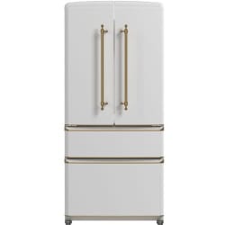 33 Inch Freestanding 4-Door French Door Refrigerator  - Luigi 33 Inch Freestanding 4-Door French Door Refrigerator view