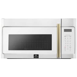 30 Inch Over-the-Range Microwave  - Fornace 30-Inch Over the Range Convection Microwave, White – 1.5 cu. ft, 300 CFM Vent, Touch Control, LED Light view