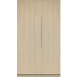 Column Set with 24 Inch Refrigerator and 24 Inch Freezer Panel Ready - Column Set view