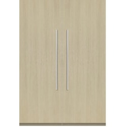 Column Set with 24 Inch Refrigerator and 23 Inch Freezer Panel Ready - Column Set view