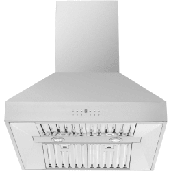 Island Mount Range Hood  - Coppito Island Mount Range Hood in Front View view