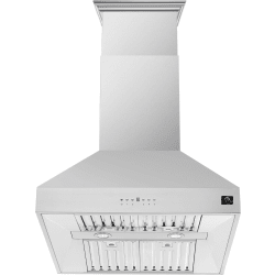 Island Mount Range Hood  - Coppito Island Mount Range Hood in Front View view